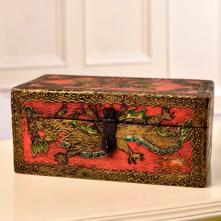 Rectangular Premium Wooden Jewelry Box for Home